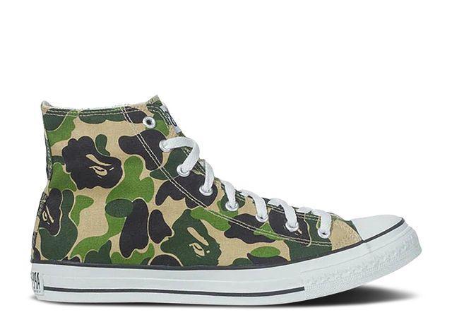 Bapesta High 'ABC Camo - Green'